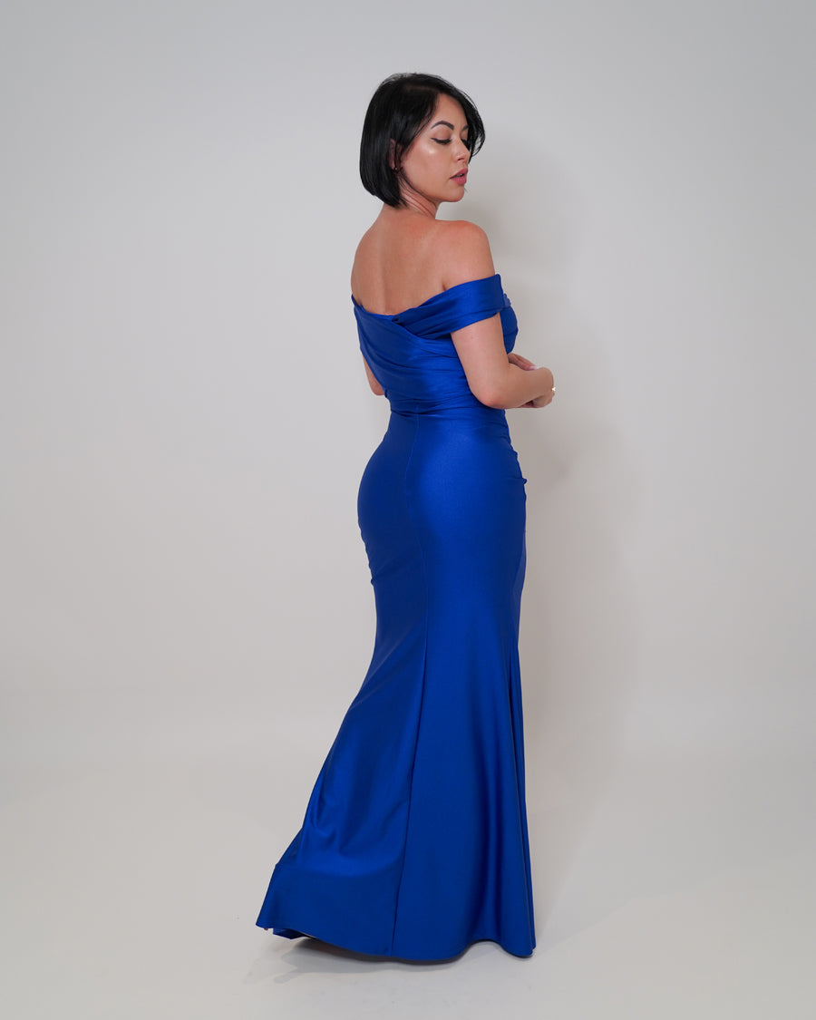 Elena Satin Gown